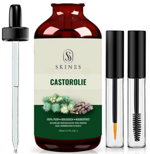 Afbeelding in Gallery-weergave laden, Skines® Castor Olie - 100ml - Biologisch & Koudgeperst