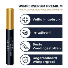 Afbeelding in Gallery-weergave laden, Skines Wimperserum Premium – Wimper Groeimiddel - Skines Wimperserum Premium
